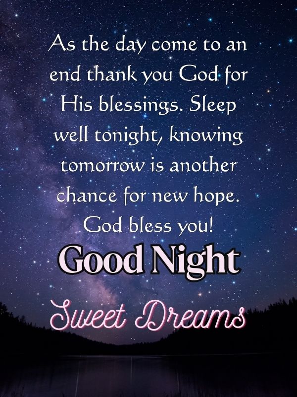 Good night Blessings image