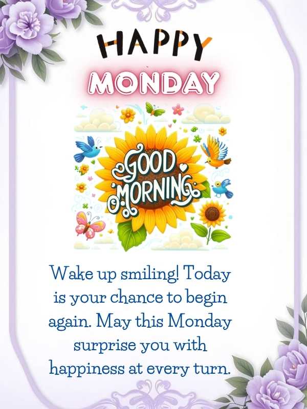 Good Morning and Happy Monday image