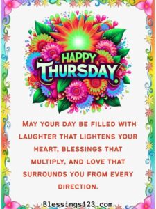 Happy Thursday Morning Blessings with Images