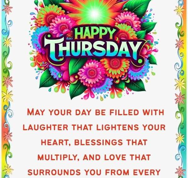 Happy Thursday Morning Blessings with Images