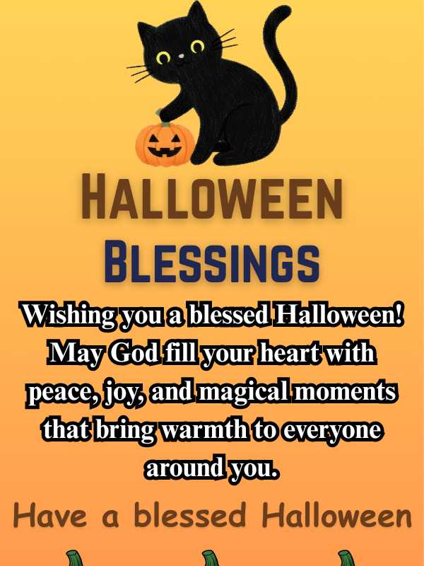 Happy Halloween Blessings, Prayers, Quotes, and Messages 2025